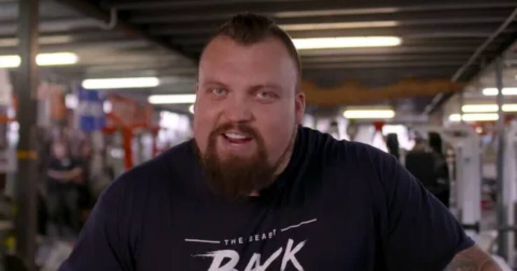 Eddie Hall Height